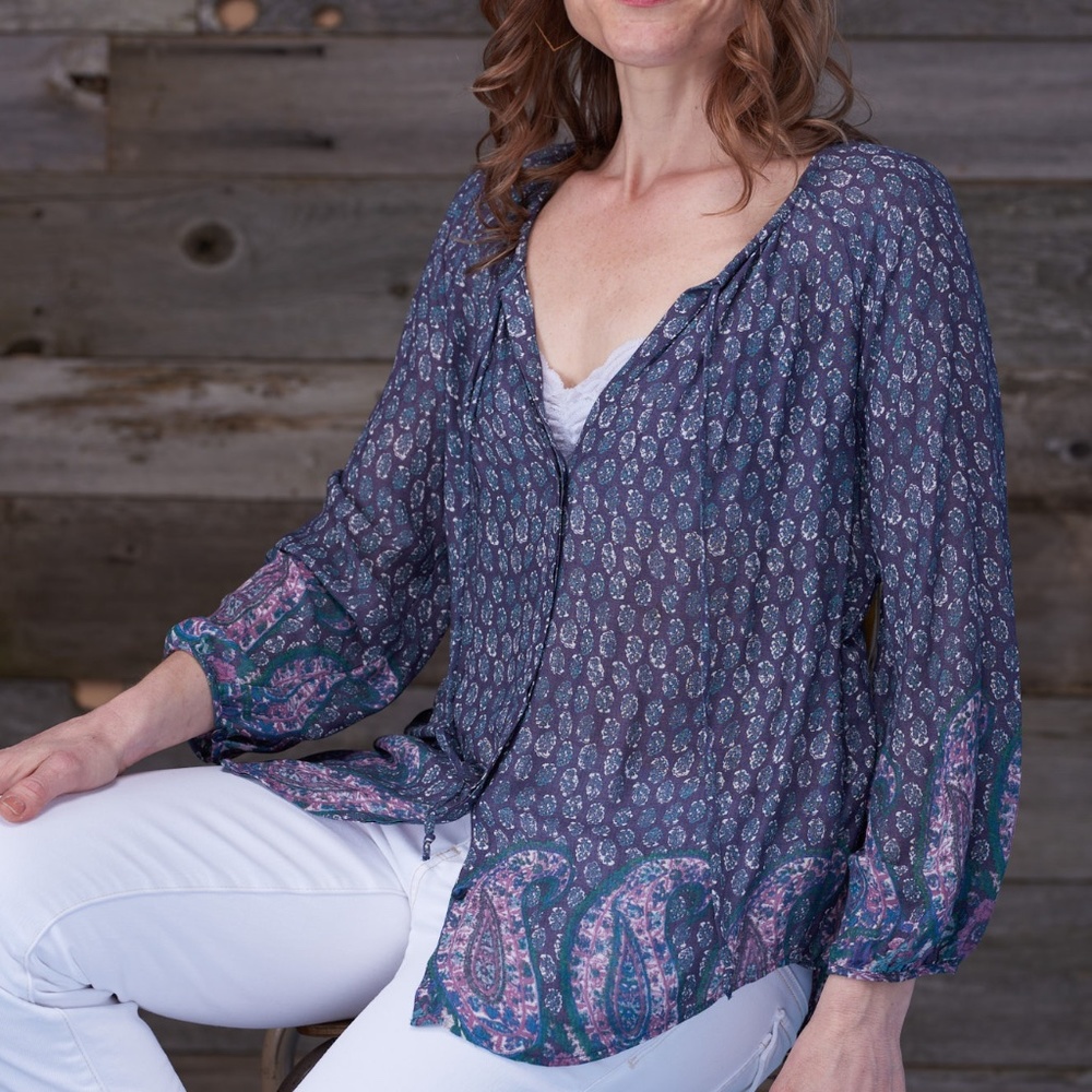 Lucky Brand Boho Blouse
